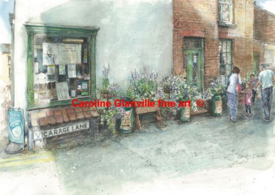 Ref:A5 The Old Priests House Coffee Shop, Audlem Cheshire