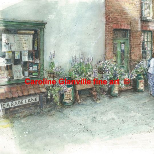 Ref:A5 The Old Priests House Coffee Shop, Audlem Cheshire