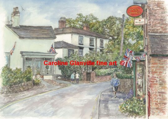 Ref: A2 Post office Stafford Street, Audlem Cheshire