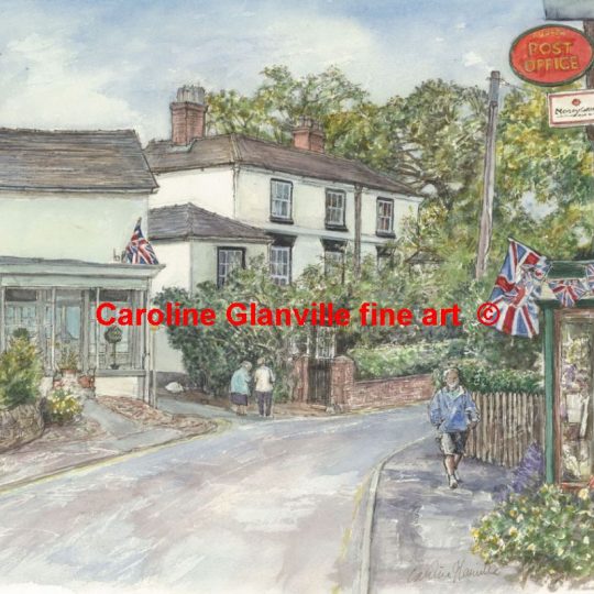 Ref: A2 Post office Stafford Street, Audlem Cheshire