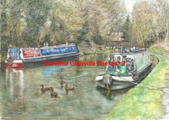 Ref: A4 The Shropshire Union Canal, Audlem Cheshire