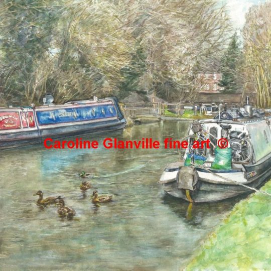 Ref: A4 The Shropshire Union Canal, Audlem Cheshire