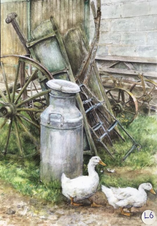 Ref. L6 A Farmyard corner