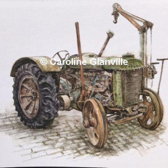 Ref.L4 Vintage Tractor, ‘Fordson’