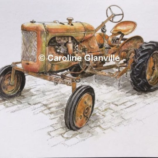 Ref. L3 Vintage Tractor ’Allis Chalmers model B’