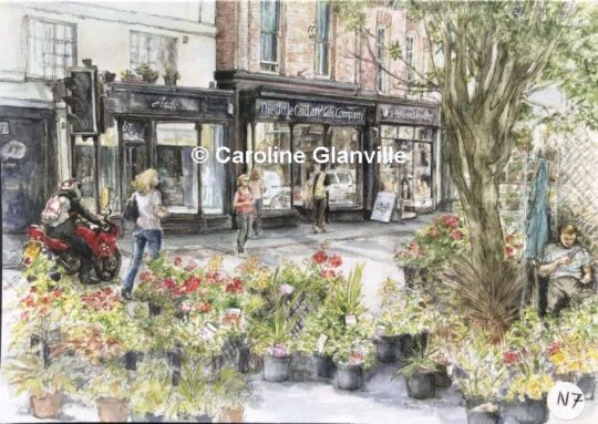 Ref. N7 A summer afternoon in Newport