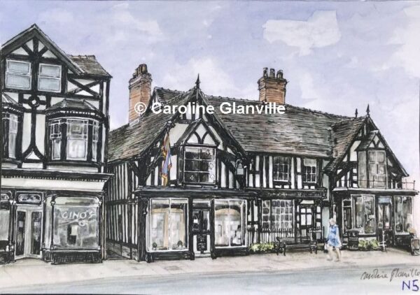Ref.N5 The Guildhall Newport - Greeting Card