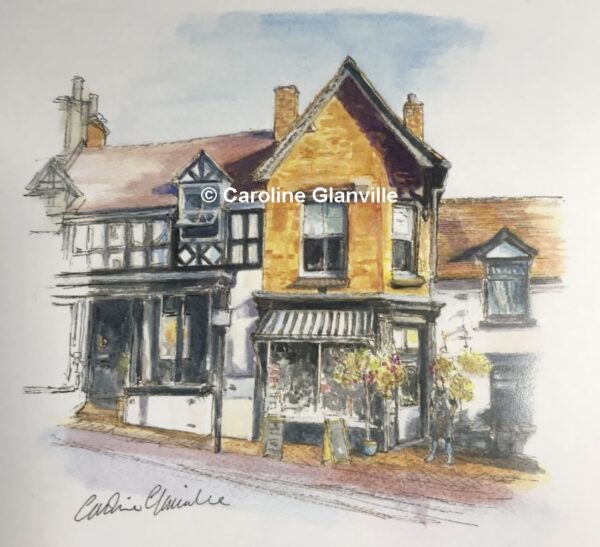 Ref. B1 The old Bakery, Broseley High Street - Greeting Card