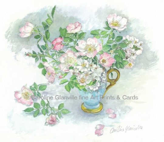 Ref 97. Dog Roses in a Jug