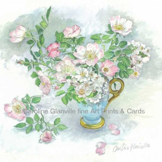 Ref 97. Dog Roses in a Jug